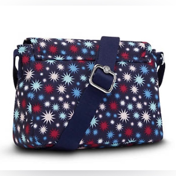 NWT Kipling Sabian Mini Crossbody Bag With Funky Stars 7.75''Lx 5.75''H x 3.25”D - Picture 4 of 12